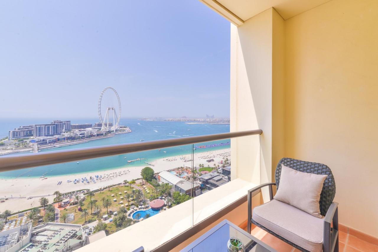Luxury Jbr - Full Sea View - Free 5* Beach Resorts Access Dubái Exterior foto