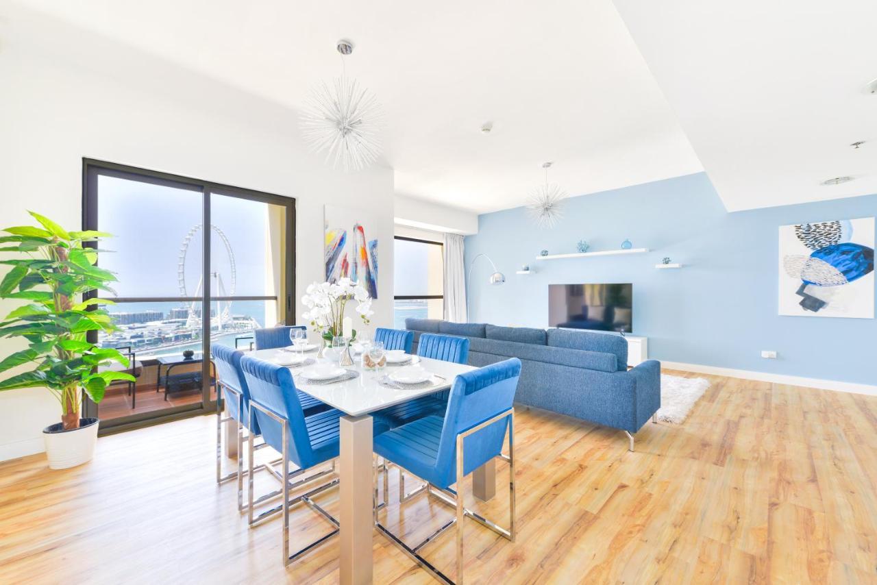 Luxury Jbr - Full Sea View - Free 5* Beach Resorts Access Dubái Exterior foto