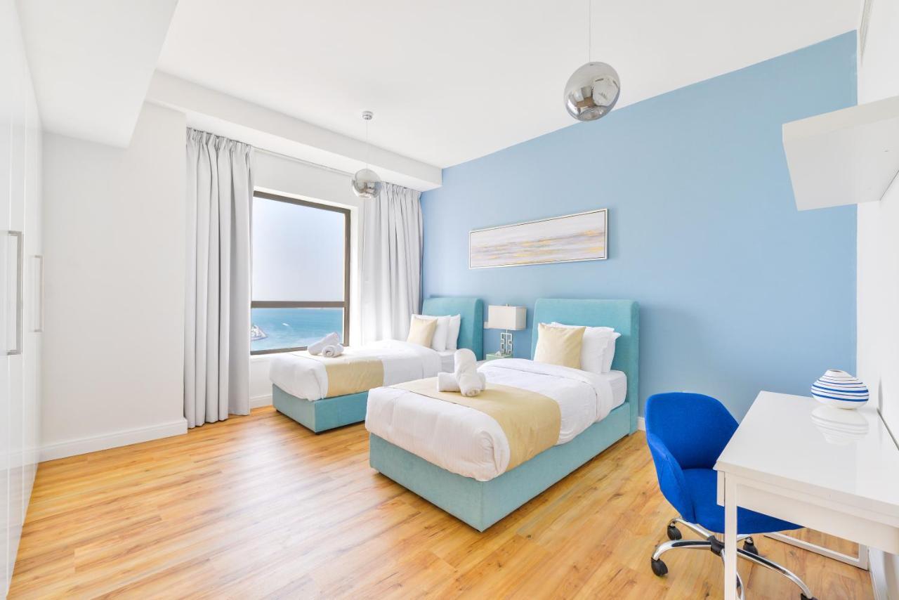 Luxury Jbr - Full Sea View - Free 5* Beach Resorts Access Dubái Exterior foto
