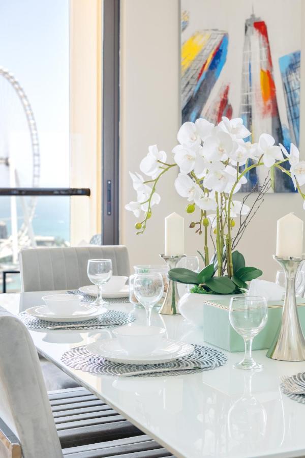 Luxury Jbr - Full Sea View - Free 5* Beach Resorts Access Dubái Exterior foto