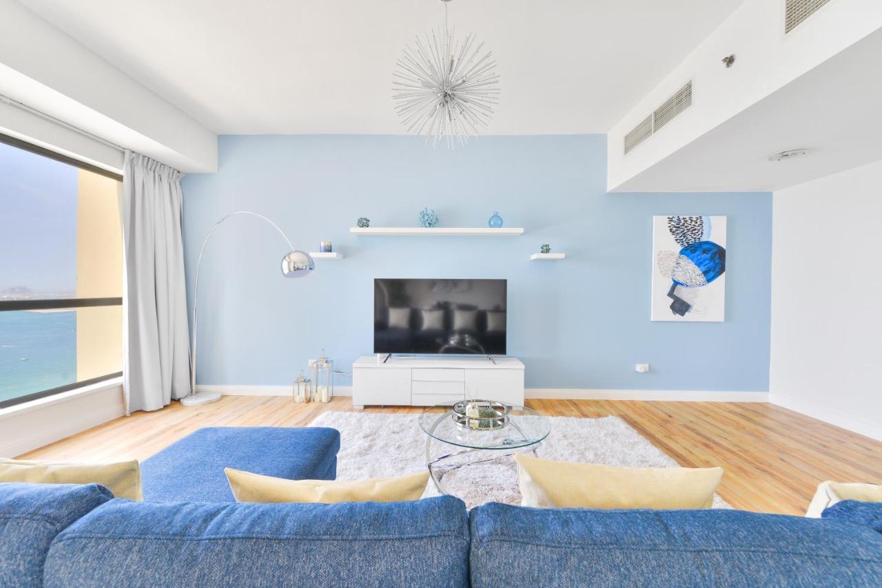 Luxury Jbr - Full Sea View - Free 5* Beach Resorts Access Dubái Exterior foto