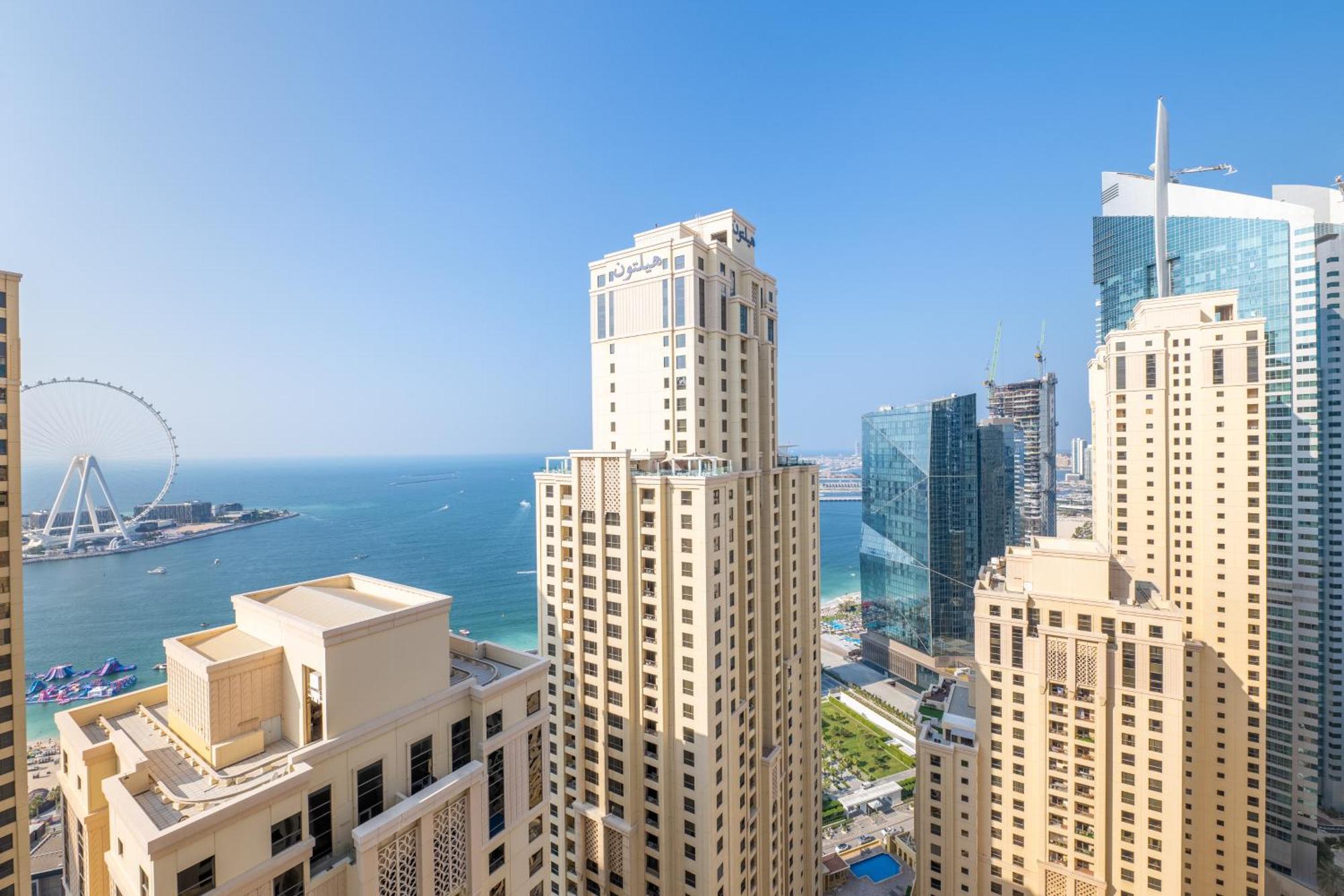 Luxury Jbr - Full Sea View - Free 5* Beach Resorts Access Dubái Exterior foto