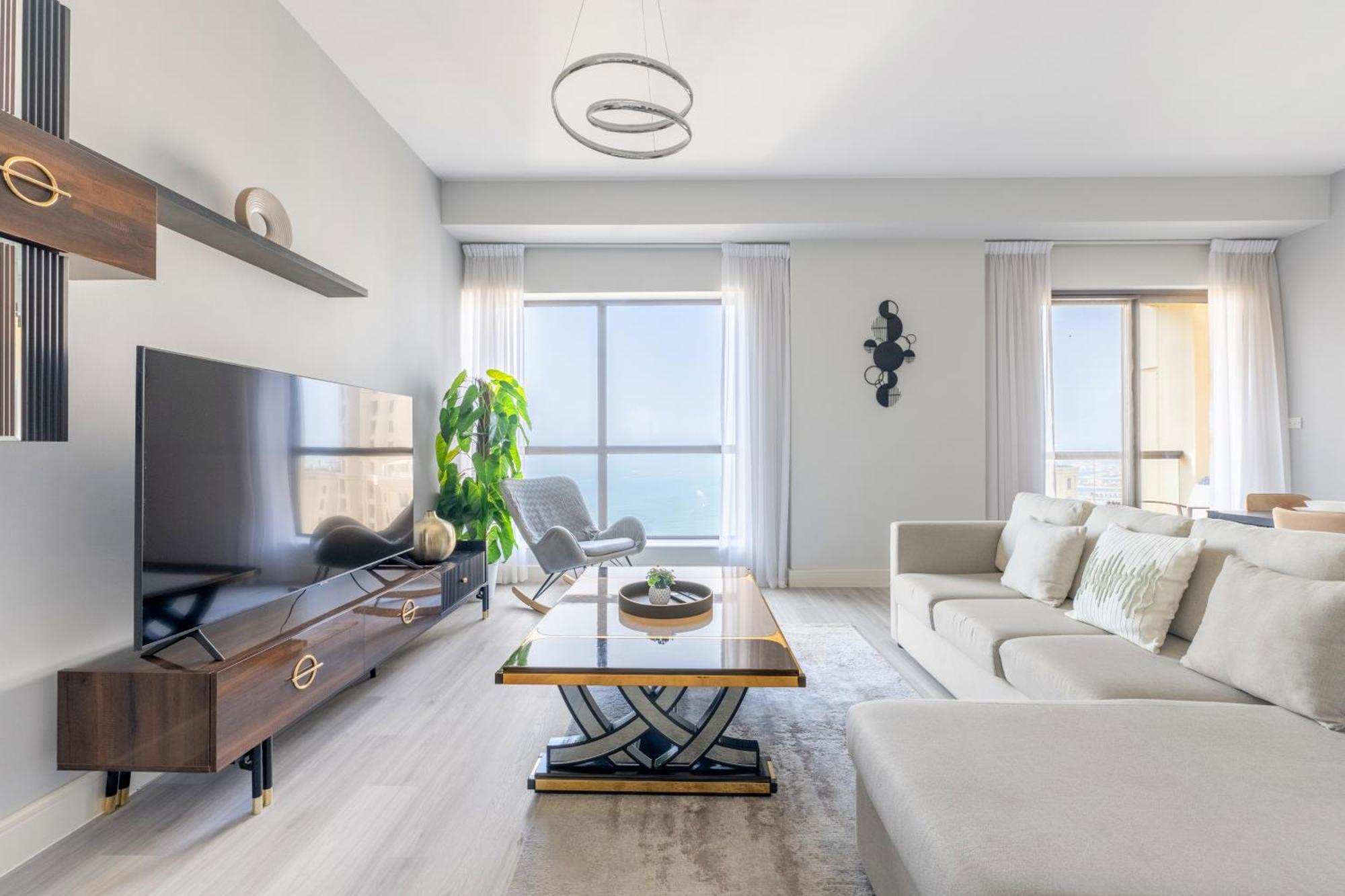 Luxury Jbr - Full Sea View - Free 5* Beach Resorts Access Dubái Exterior foto
