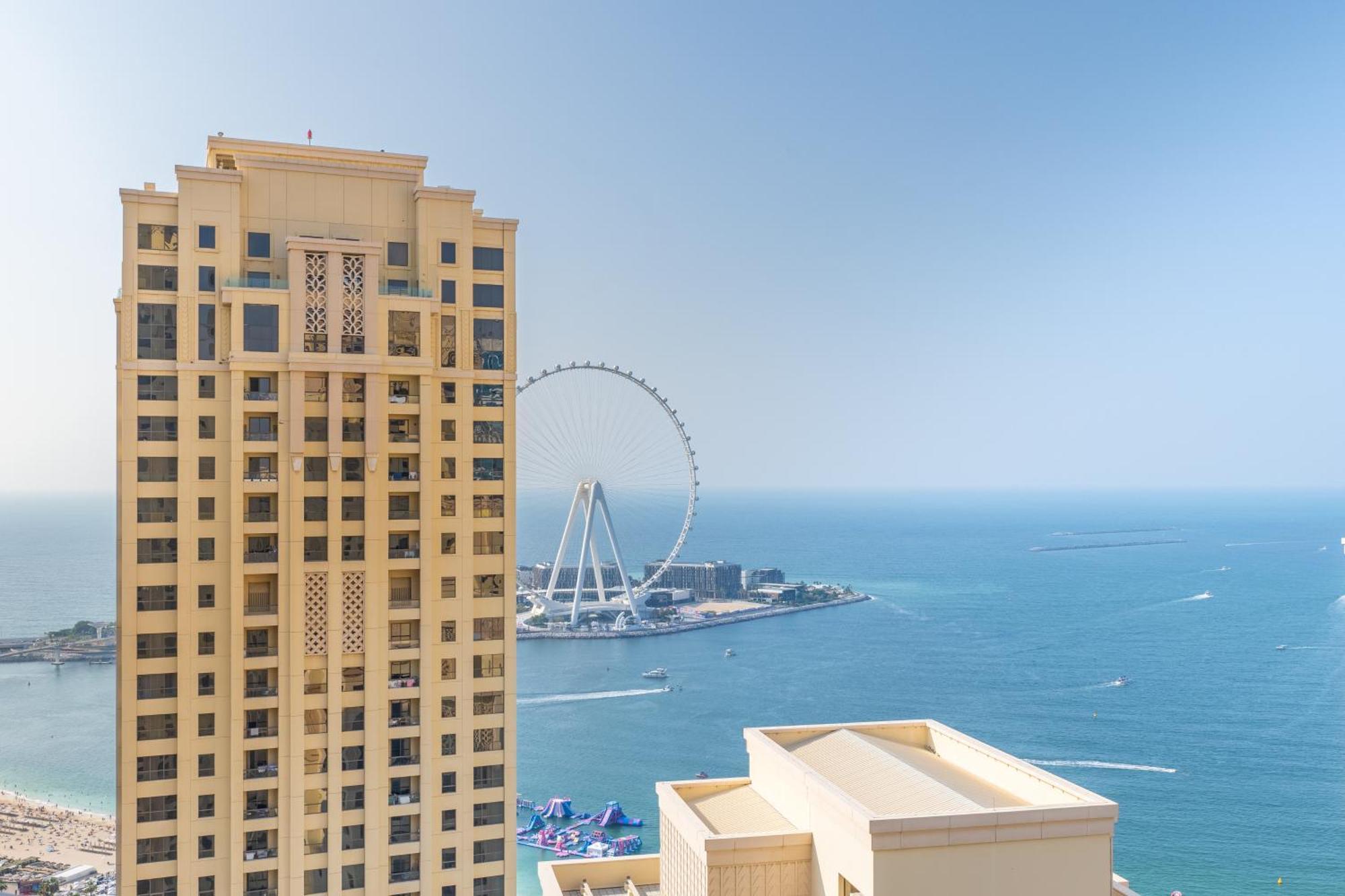Luxury Jbr - Full Sea View - Free 5* Beach Resorts Access Dubái Exterior foto