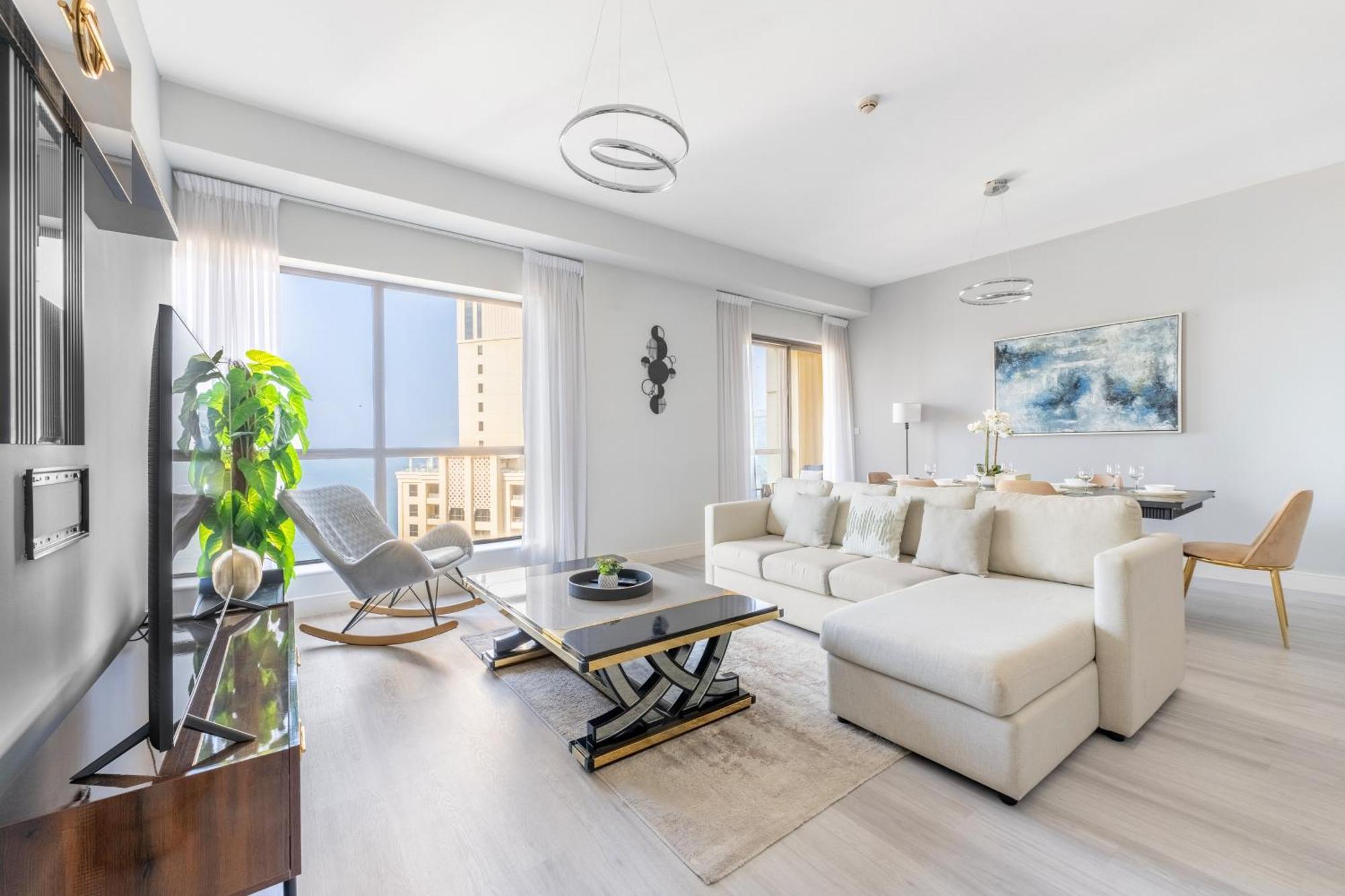 Luxury Jbr - Full Sea View - Free 5* Beach Resorts Access Dubái Exterior foto