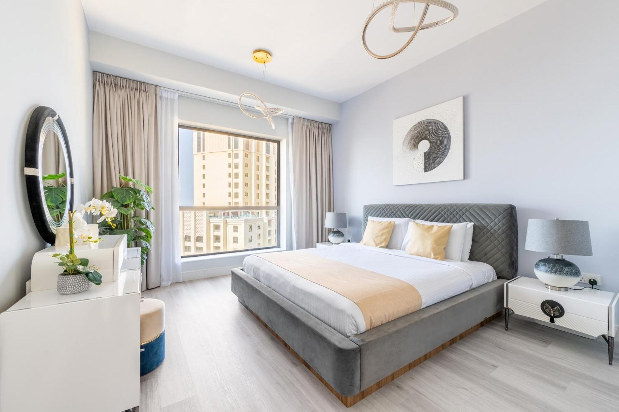Luxury Jbr - Full Sea View - Free 5* Beach Resorts Access Dubái Exterior foto