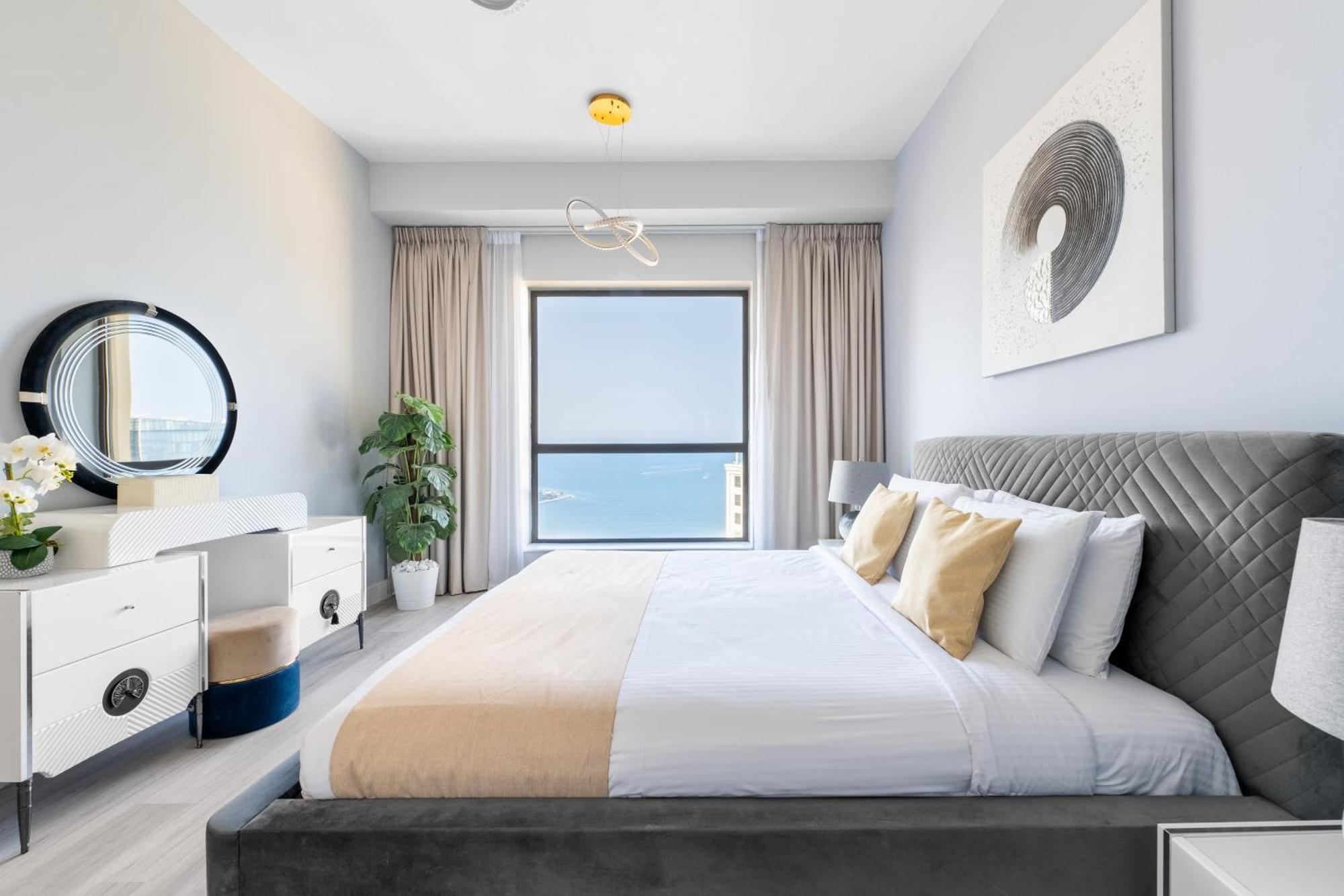 Luxury Jbr - Full Sea View - Free 5* Beach Resorts Access Dubái Exterior foto